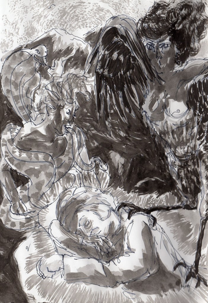 Enfer, La Divine Comédie, Dante. Chant 1